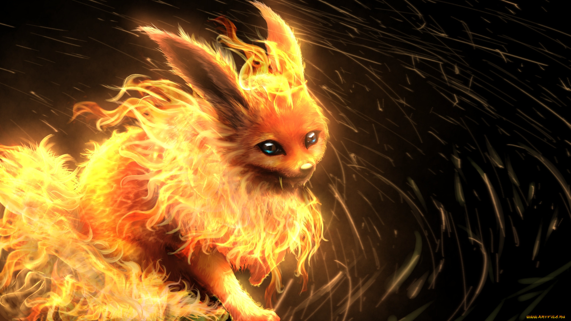 , pokemon, flareon